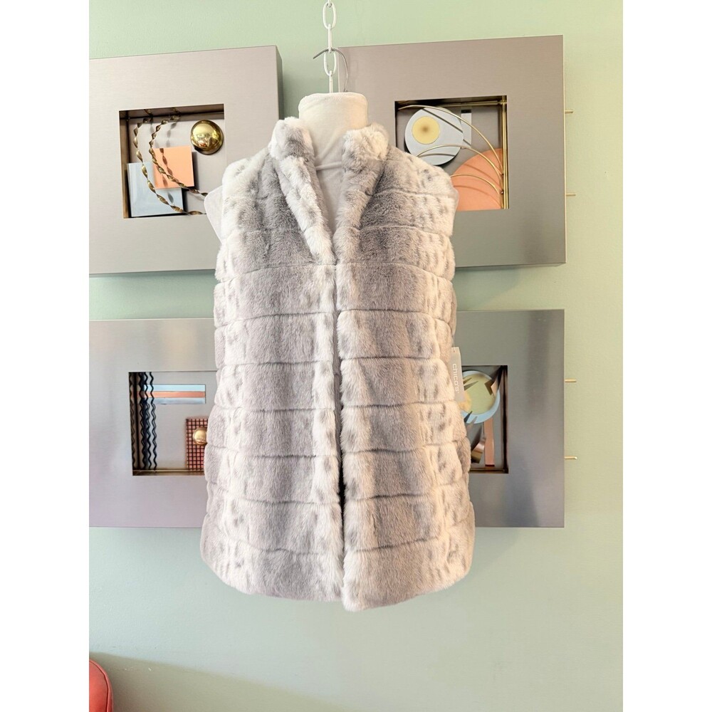 Chicos faux fur Vest